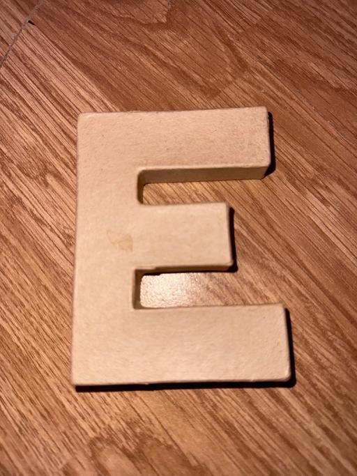 Buy & Sell Merseyside Knowsley - Photos for Small Letter E Craft Decoration