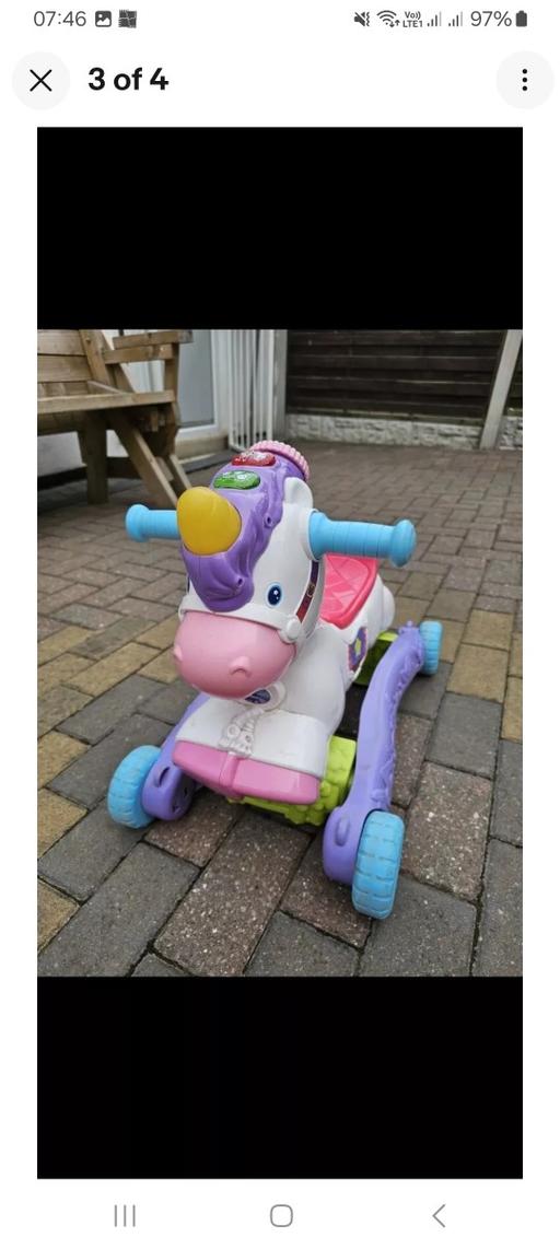 Buy & Sell Worcestershire Bromsgrove - Photos for ride on unicorn