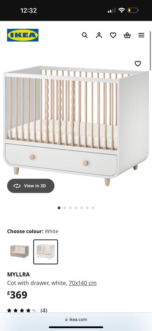 Buy & Sell North London Barnsbury - North London - Photos for Myllra baby cot