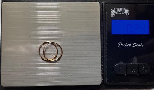 Buy & Sell West Midlands Sandwell - Photos for 9ct Gold Hoop Earrings