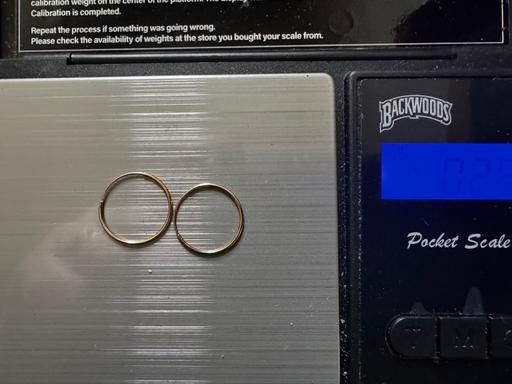 Buy & Sell West Midlands Sandwell - Photos for 9ct Gold Hoop Earrings