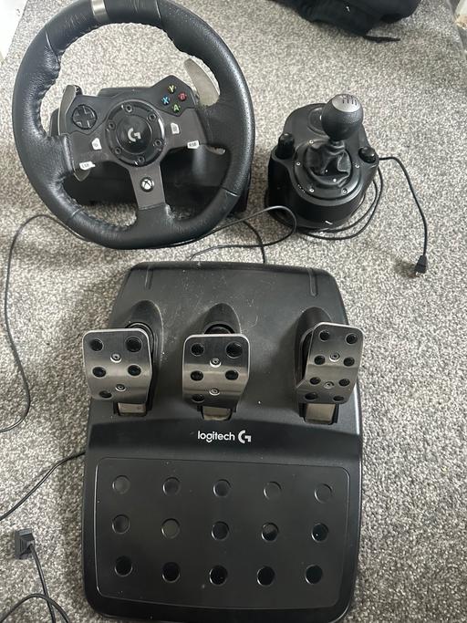 Buy & Sell West Midlands Sandwell - Photos for Logitech g920 wheel shifter and pedals