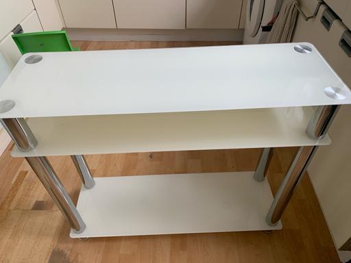 Buy & Sell West Midlands Birmingham - Photos for Three Glass Shelving Storage /Table