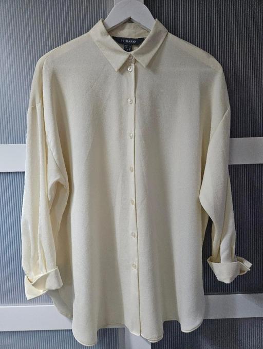 Buy & Sell Halton Weston Point - Watford - Photos for Size 12 PRIMARK cream long blouse top