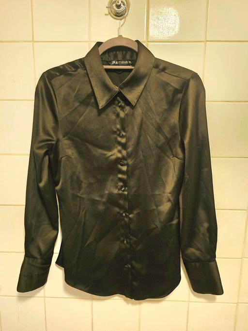 Buy & Sell South East London Maze Hill - South East London - Photos for Zara Basic Satin Shirt Brand New With Tags
