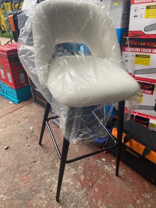 Buy & Sell Greet Birmingham - Photos for White fluffy bar stools £45 for 2