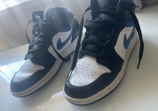 Buy & Sell Merseyside Liverpool - Photos for Nike Jordan mid size 5 blue black
