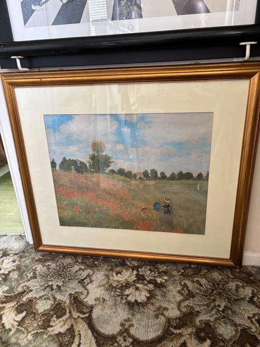 Buy & Sell South East London Kidbrooke - South East London - Photos for Poppy field signed Claude Monet fine art