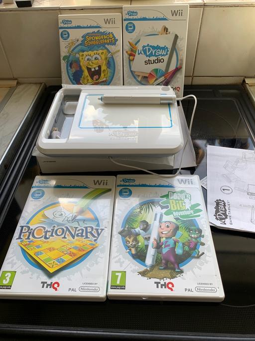 Buy & Sell West Midlands Walsall - Photos for U Draw tablet & Games for Wii