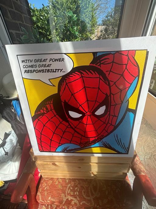 Buy & Sell South East London Kidbrooke - South East London - Photos for Spiderman painting on canvas