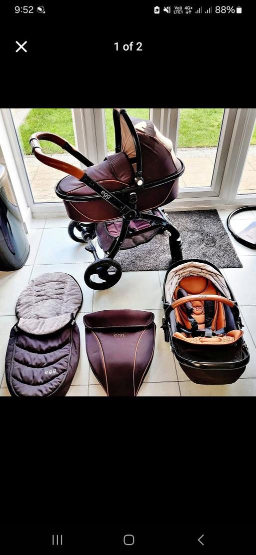 Buy & Sell Lancashire Burnley - Photos for egg pram bundle