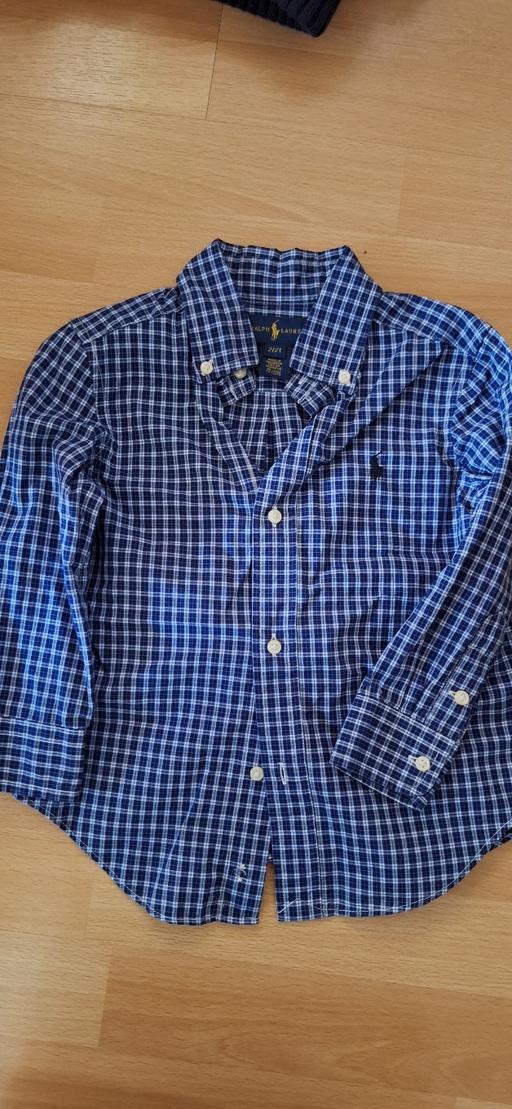 Buy & Sell South East London Albany Park - DA5 - Photos for Ralph Lauren boy's shirt Age 2