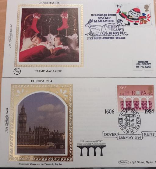 Buy & Sell Merseyside Saint Helens - Photos for 2 x 1st day covers and silk stamps