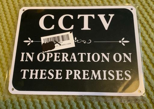 Buy & Sell West Midlands Sandwell - Photos for CCTV in progress sign