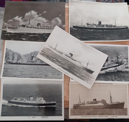 Buy & Sell Merseyside Saint Helens - Photos for 07 vintage ship photograph postcards