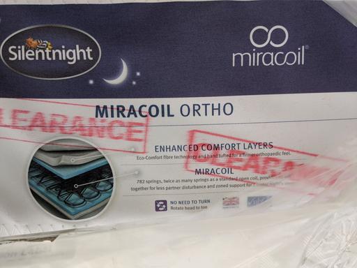 Buy & Sell Greater Manchester Bolton - Photos for New NQP Kingsize Ortho Mattress