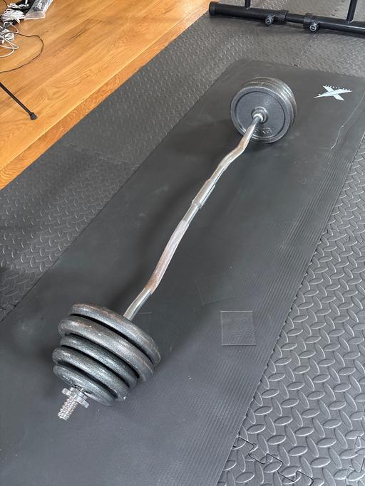 Buy & Sell Staffordshire Stafford - Photos for Bar bell + weights