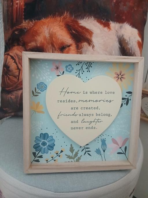 Buy & Sell Greater Manchester Bury - Photos for Wooden Wall Frame Plaque New