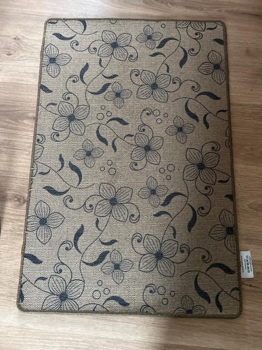 Buy & Sell South Yorkshire Doncaster - Photos for Brown floral door mat none slip