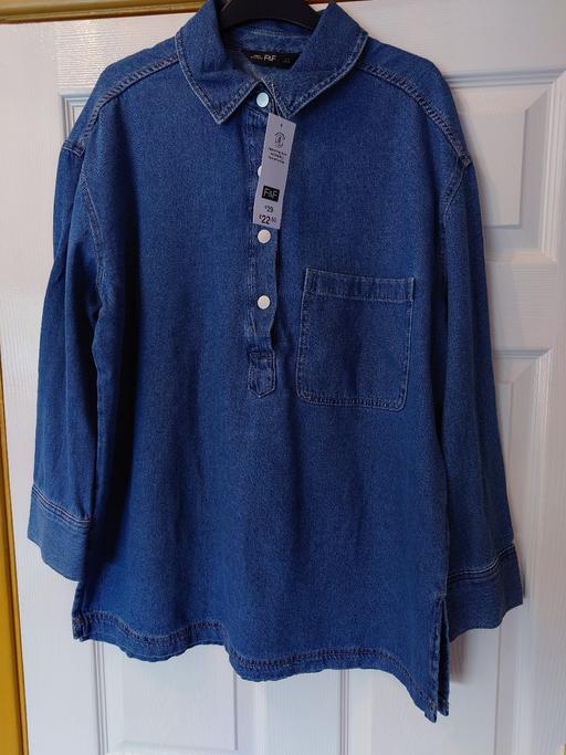 Buy & Sell Leicestershire Charnwood - Photos for Women's denim shirt size 12
