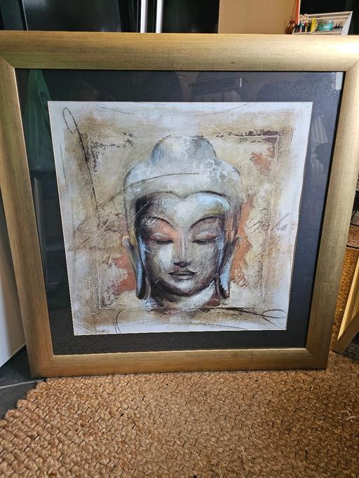 Buy & Sell West Midlands Dudley - Photos for EXTRA LARGE FRAMED BUDDHA PICTURE 32