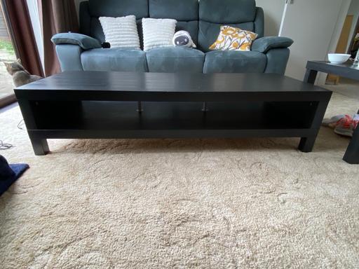 Buy & Sell West Midlands Coventry - Photos for IKEA lack black-brown TV rack