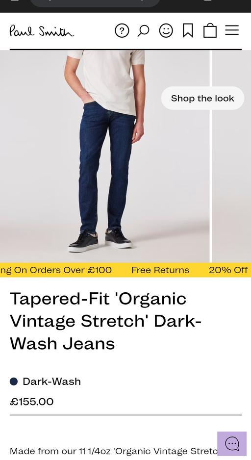 Buy & Sell West Midlands Dudley - Photos for Paul Smith men's jeans size 34R