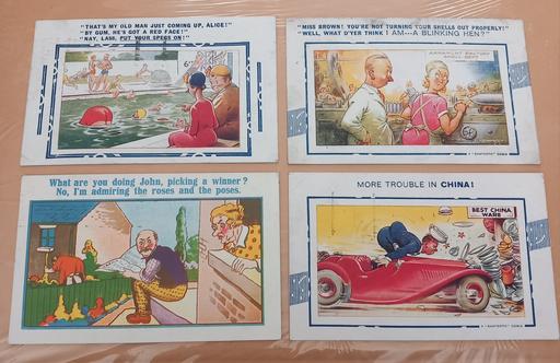 Buy & Sell Merseyside Saint Helens - Photos for 4 vintage/antique comical postcards a