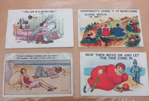 Buy & Sell Merseyside Saint Helens - Photos for 4 vintage/antique comical postcards c