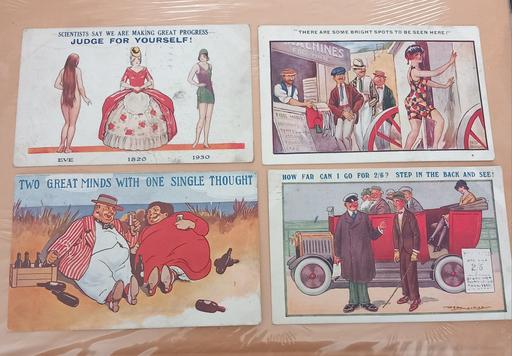 Buy & Sell Merseyside Saint Helens - Photos for 4 vintage/antique comical postcards e