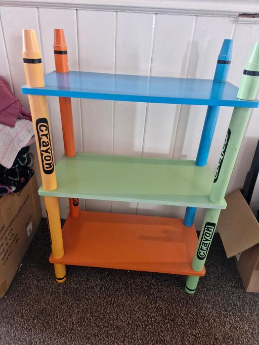 Buy & Sell West Midlands Wolverhampton - Photos for Children's crayon book case/shelves