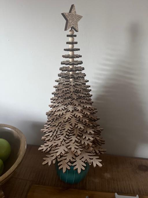 Buy & Sell South Yorkshire Doncaster - Photos for Beautiful wooden rotating tree in ceramic pot