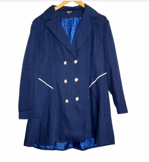 Buy & Sell North West London Gospel Oak - North West London - Photos for Hancy Navy trench coat size 14-16