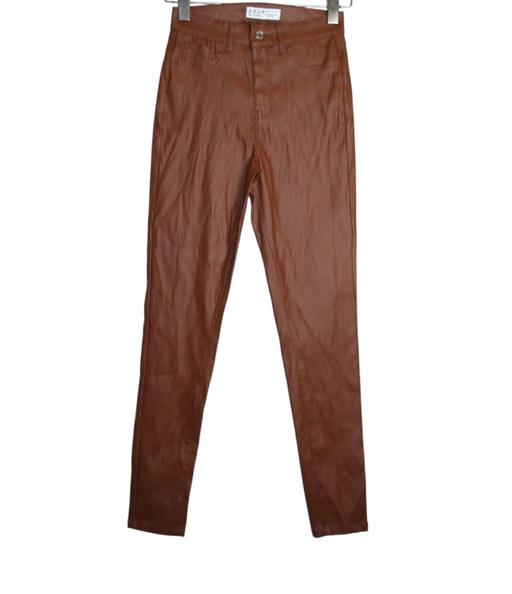 Buy & Sell North West London Gospel Oak - North West London - Photos for Denim co Brown leather trousers size 6