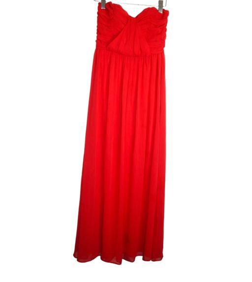 Buy & Sell North West London Chalk Farm - North West London - Photos for ASOS Red strapless evening dress size 10