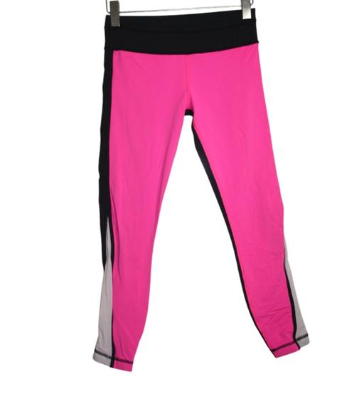 Buy & Sell North West London Chalk Farm - North West London - Photos for Lululemon Pink & black leggings size 6