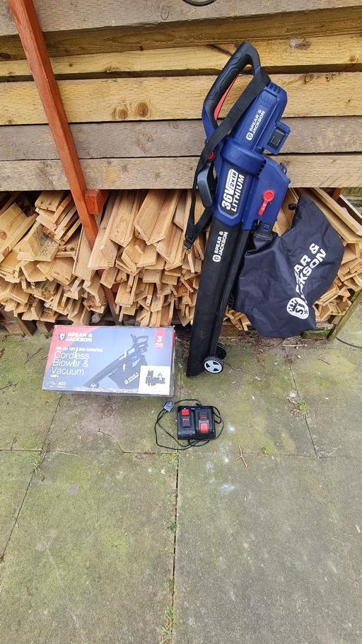Buy & Sell West Midlands Wolverhampton - Photos for S & J Cordless Garden Vac & Blower - 36V