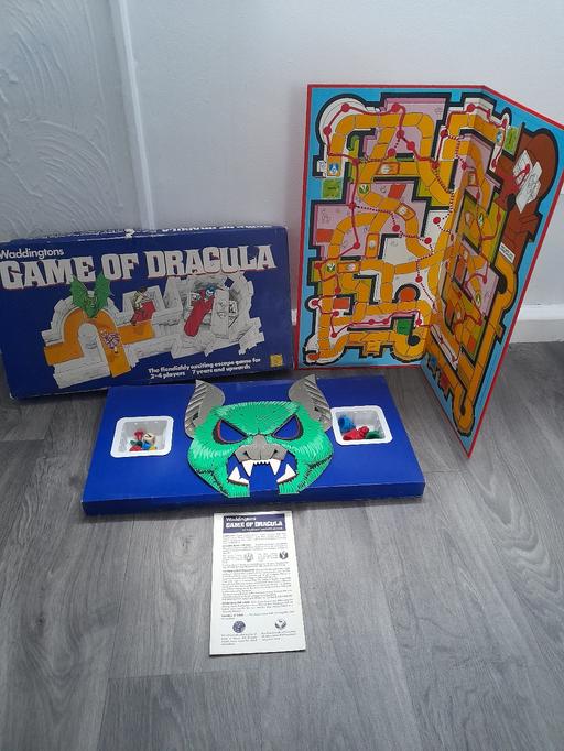 Buy & Sell West Midlands Solihull - Photos for Rare 1977 game of Dracula board game