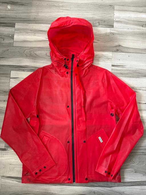 Buy & Sell South West London Tooting Broadway - South West London - Photos for Hunter Red Transparent Rain Jacket