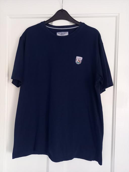 Buy & Sell West Midlands Sandwell - Photos for West Bromwich Albion/WBA Navy Tshirt