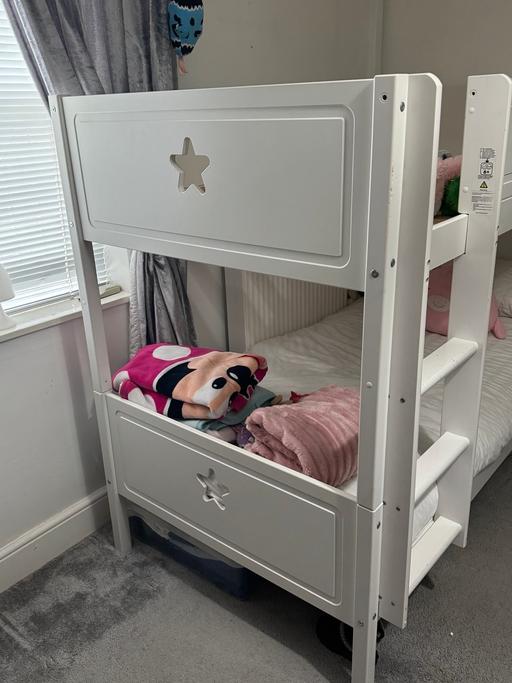 Buy & Sell South East London Charlton - South East London - Photos for Kids white bunk beds £75