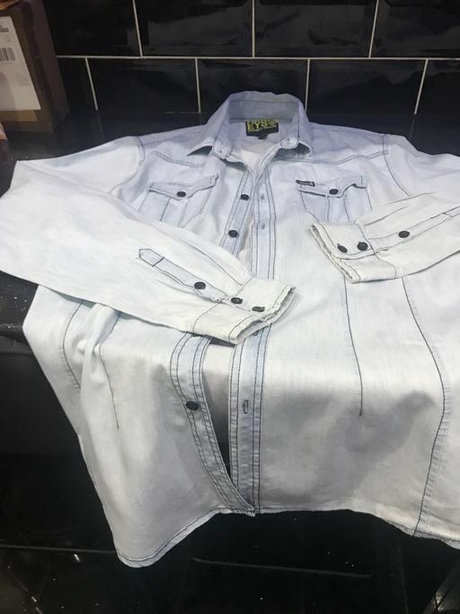 Buy & Sell Ocker Hill Sandwell - Photos for Mens XL soft demin look shirt