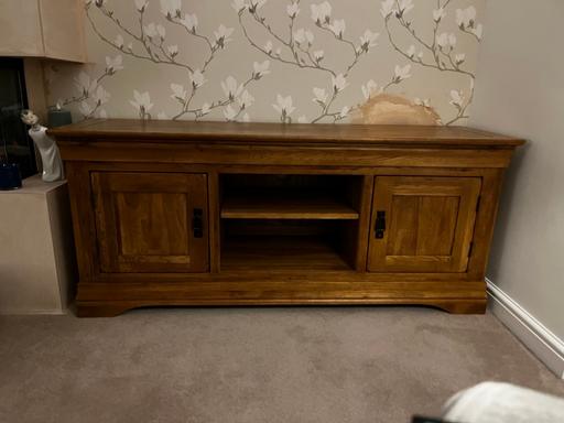 Buy & Sell County Durham Sacriston - County Durham - Photos for Solid oak television unit
