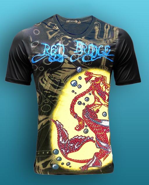 Buy & Sell South East London Kennington - South East London - Photos for Red Bridge Men’s Black Sequins Tee