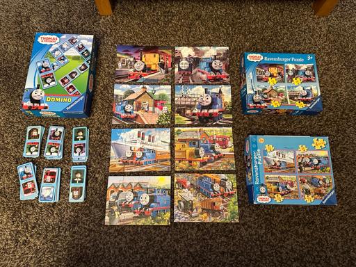 Buy & Sell North Northamptonshire Rushden - North Northamptonshire - Photos for Bundle of Thomas Jigsaws and Game