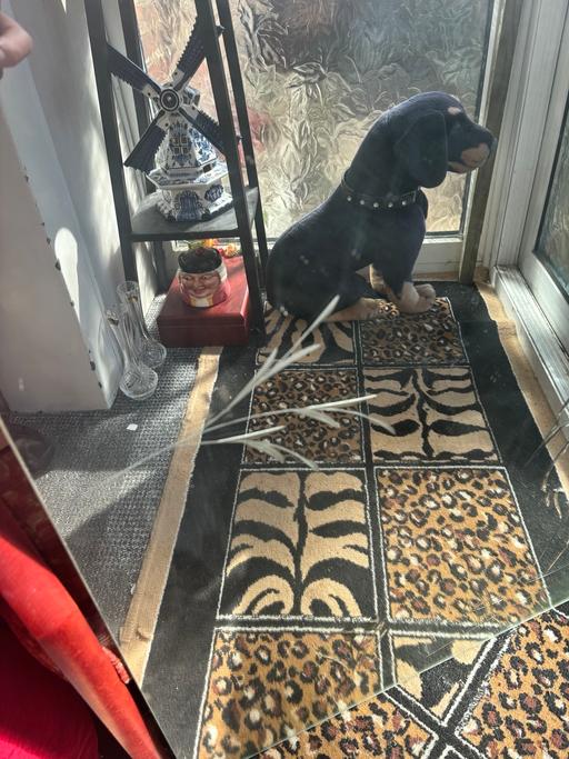 Buy & Sell South East London Kidbrooke - South East London - Photos for Rare vintage mirror with a engraved stork on
