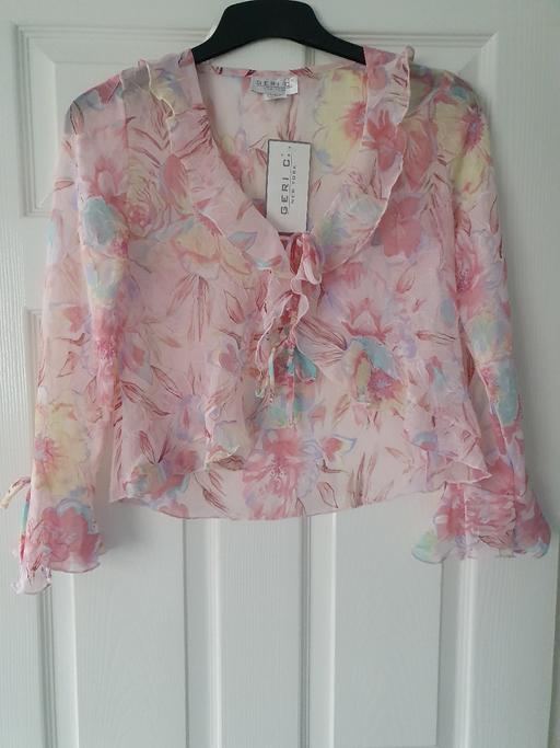 Buy & Sell West Midlands Dudley - Photos for ladies pink chiffon blouse NEW