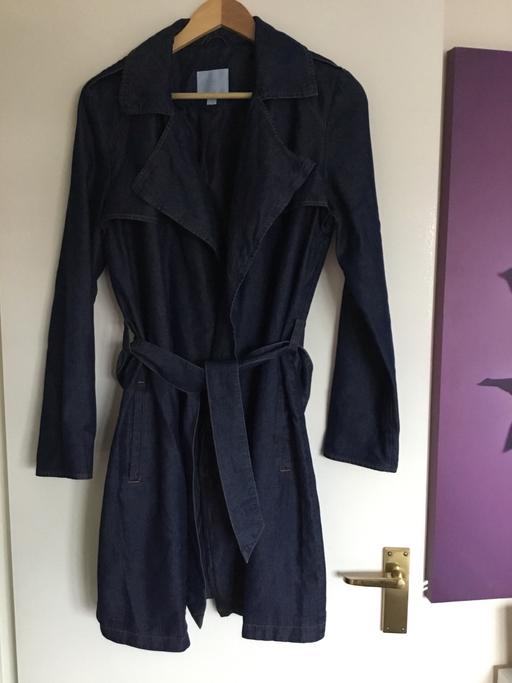 Buy & Sell West Midlands Walsall - Photos for M&S denim shirt dress/lightweight coat S