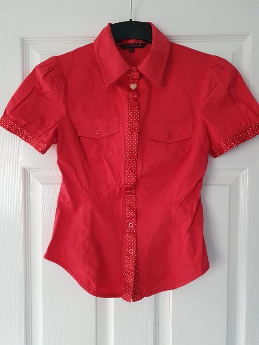 Buy & Sell West Midlands Dudley - Photos for ladies red embroidered playboy shirt