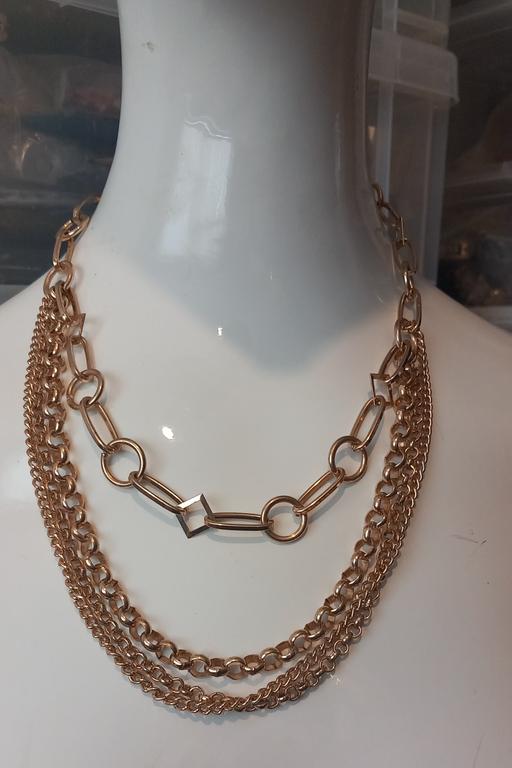 Buy & Sell Thatto Heath Saint Helens - Photos for heavy gold plated multi chain necklace